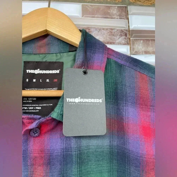 The hundreds flannel shirt size 2XL - Picture 5 of 13